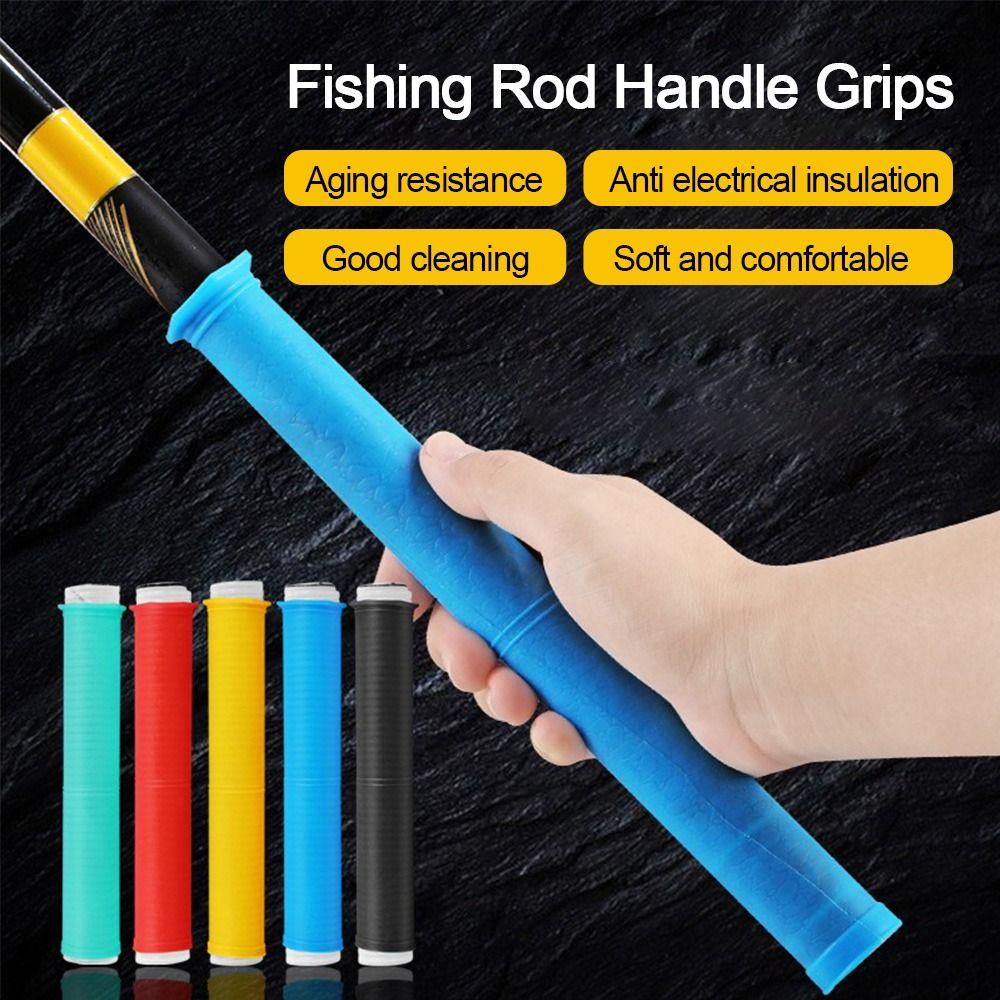 Silicone Anti-slip Grips Cover Replaceable Fishing Rod Grip Heat Shrink Tube Protective Cover жовтий
Silicone Anti-slip Grips Cover Replaceable Fishing Rod Grip Heat Shrink Tube Protective Cover жовтий