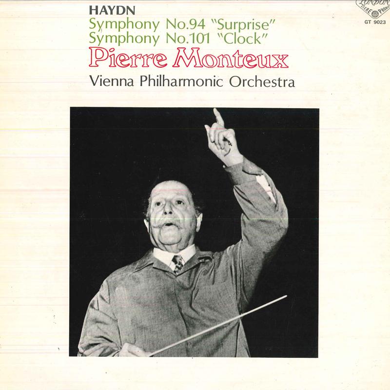 LP Record PIERRE MONTEUX VIENNA PHILHARMONIC Haydn Symphony No. 94 Surprise No GT9023 LONDON 1975 Japan Classical Used
LP Record PIERRE MONTEUX VIENNA PHILHARMONIC Haydn Symphony No. 94 Surprise No GT9023 LONDON 1975 Japan Classical Used
