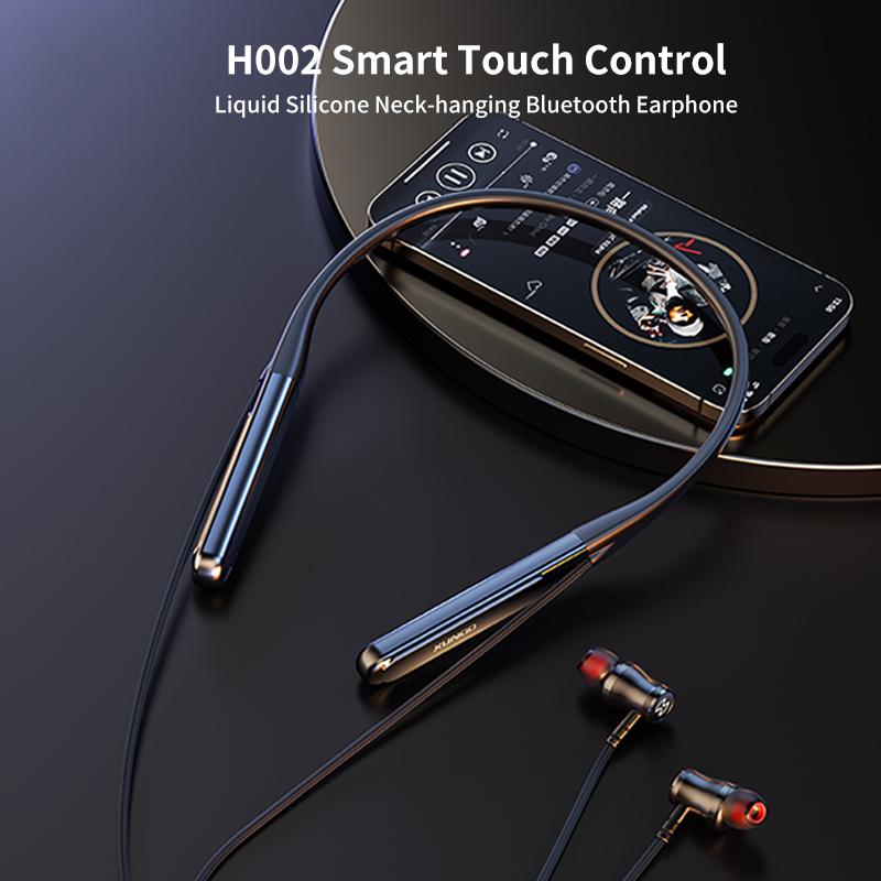 XUNDD H002 Neck-Mounted Headset Smart 4-Side Sliding Touch Control Wireless Earphone A
XUNDD H002 Neck-Mounted Headset Smart 4-Side Sliding Touch Control Wireless Earphone A