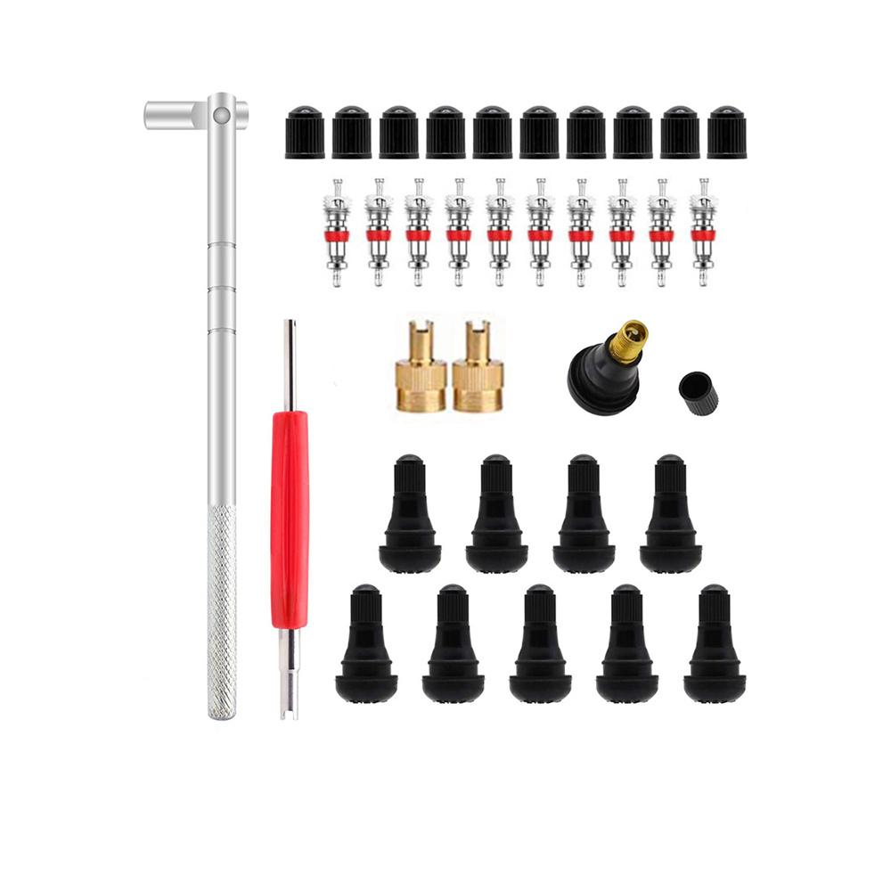 TR412 Tire Valve Repair Remove or Install Tool Kit for Car Bike Truck Motorcycle
TR412 Tire Valve Repair Remove or Install Tool Kit for Car Bike Truck Motorcycle