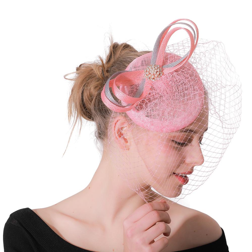 Ladies Linen Hat New Top Hat Feather Shape Bridal Top Hat Wedding Banquet Linen Yarn
Ladies Linen Hat New Top Hat Feather Shape Bridal Top Hat Wedding Banquet Linen Yarn