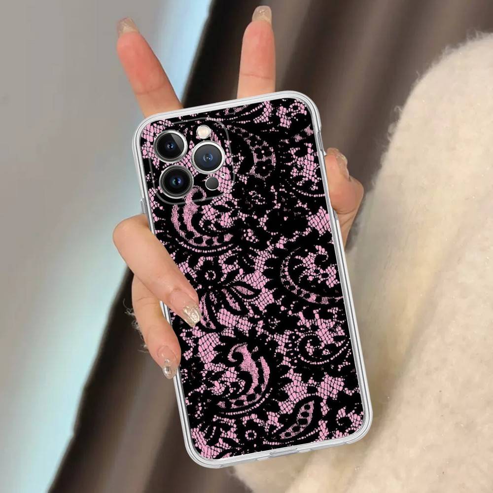 Lace Style Transparent Phone Case For IPhone 17 Air 16 Pro Max 15 14 13 12 11Plus Shockproof Cover iPhone 14 pro
Lace Style Transparent Phone Case For IPhone 17 Air 16 Pro Max 15 14 13 12 11Plus Shockproof Cover iPhone 14 pro