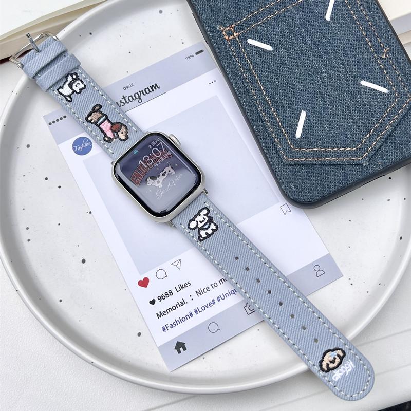 Ремешок из вышитой джинсовой кожи для часов Apple Watch Band 49 мм 42 мм 46 мм 45 мм 44 мм 41 мм 40 мм Girl Band для iwatch 10 9 8 7 SE 6 5 4 3 Ultra Ultra2 38 40 41 42(S10) синий
Ремешок из вышитой джинсовой кожи для часов Apple Watch Band 49 мм 42 мм 46 мм 45 мм 44 мм 41 мм 40 мм Girl Band для iwatch 10 9 8 7 SE 6 5 4 3 Ultra Ultra2 38 40 41 42(S10) синий