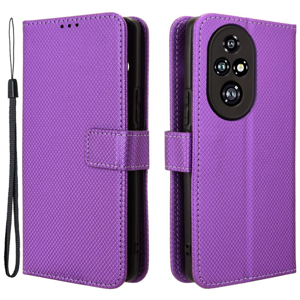 For Honor 200 Pro 5G Case Flip Wallet Diamond Texture PU Leather Phone Cover Purple
For Honor 200 Pro 5G Case Flip Wallet Diamond Texture PU Leather Phone Cover Purple