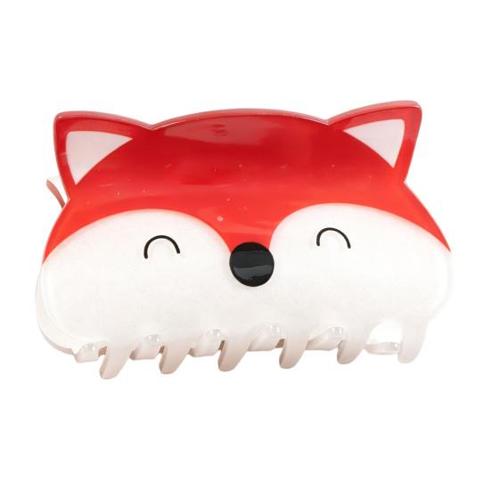 Hair Claw Cartoon Panda Fox Design Back Head Hair Clip Anti-slip Teeth Strong Grip Shark Hair Clip Lightweight Hair Accessory
Hair Claw Cartoon Panda Fox Design Back Head Hair Clip Anti-slip Teeth Strong Grip Shark Hair Clip Lightweight Hair Accessory