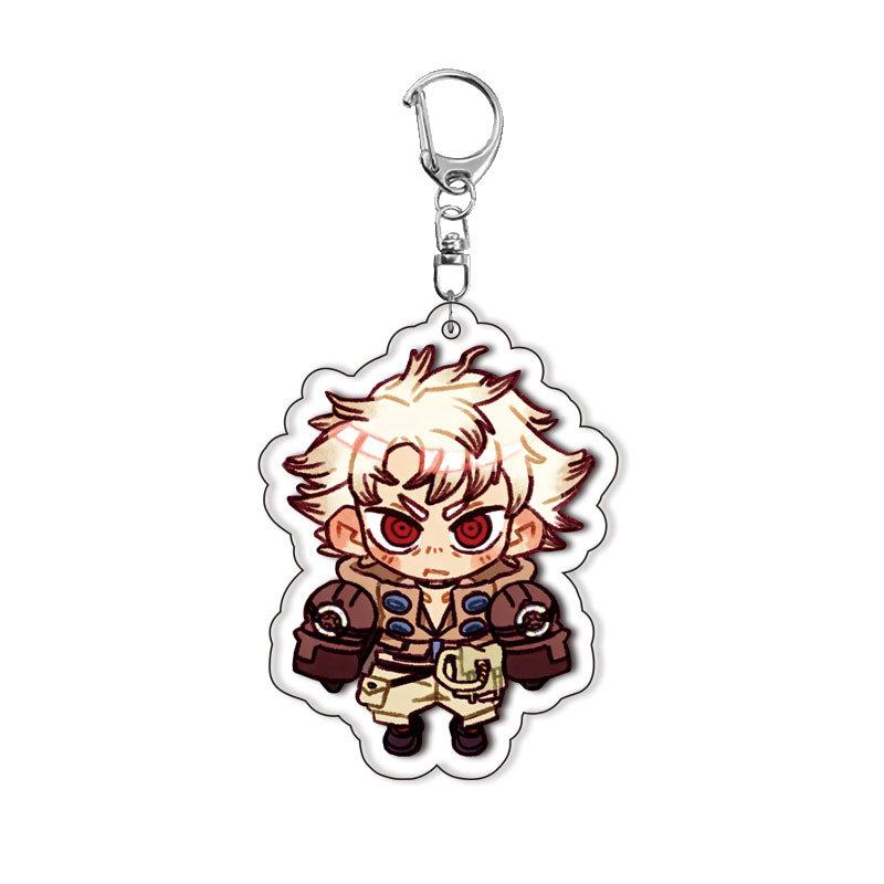 GACHIAKUTA Acrylic Keychain Rudo Anime Cartoon Student Characters Bag Decoration Accessories Keyring Boy Jewelry Birthday Gift 4-5cm
GACHIAKUTA Acrylic Keychain Rudo Anime Cartoon Student Characters Bag Decoration Accessories Keyring Boy Jewelry Birthday Gift 4-5cm