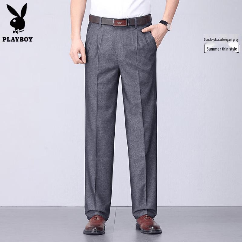 Playboy Men s Straight Fit Business Casual Trousers 32
Playboy Men s Straight Fit Business Casual Trousers 32