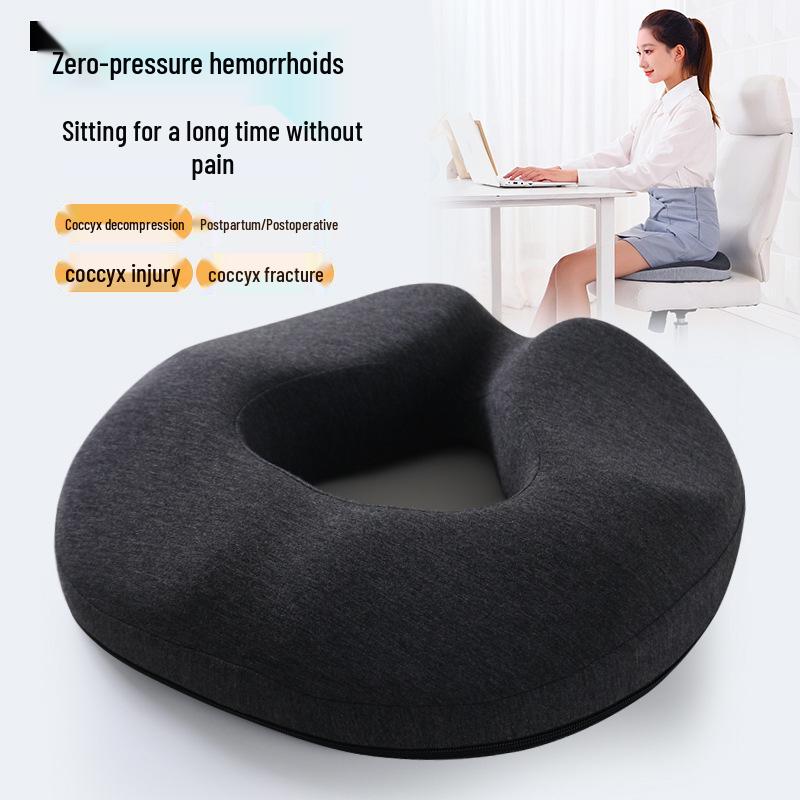 Memory Foam Seat Cushion for Hemorrhoid Relief, Pregnancy, Episiotomy, Coccyx Support, and Long Sitting Sessions 42-38-9 cm
Memory Foam Seat Cushion for Hemorrhoid Relief, Pregnancy, Episiotomy, Coccyx Support, and Long Sitting Sessions 42-38-9 cm