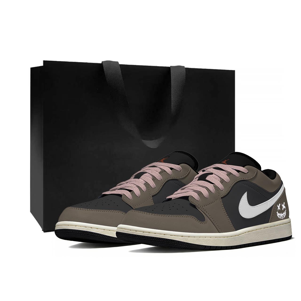 Jordan Air Jordan 1 Slip Resistant Abrasion Resistant Low top Vintage Basketball Shoes Unisex Umber Pink Black White 553558-081(Team661-) 43
Jordan Air Jordan 1 Slip Resistant Abrasion Resistant Low top Vintage Basketball Shoes Unisex Umber Pink Black White 553558-081(Team661-) 43
