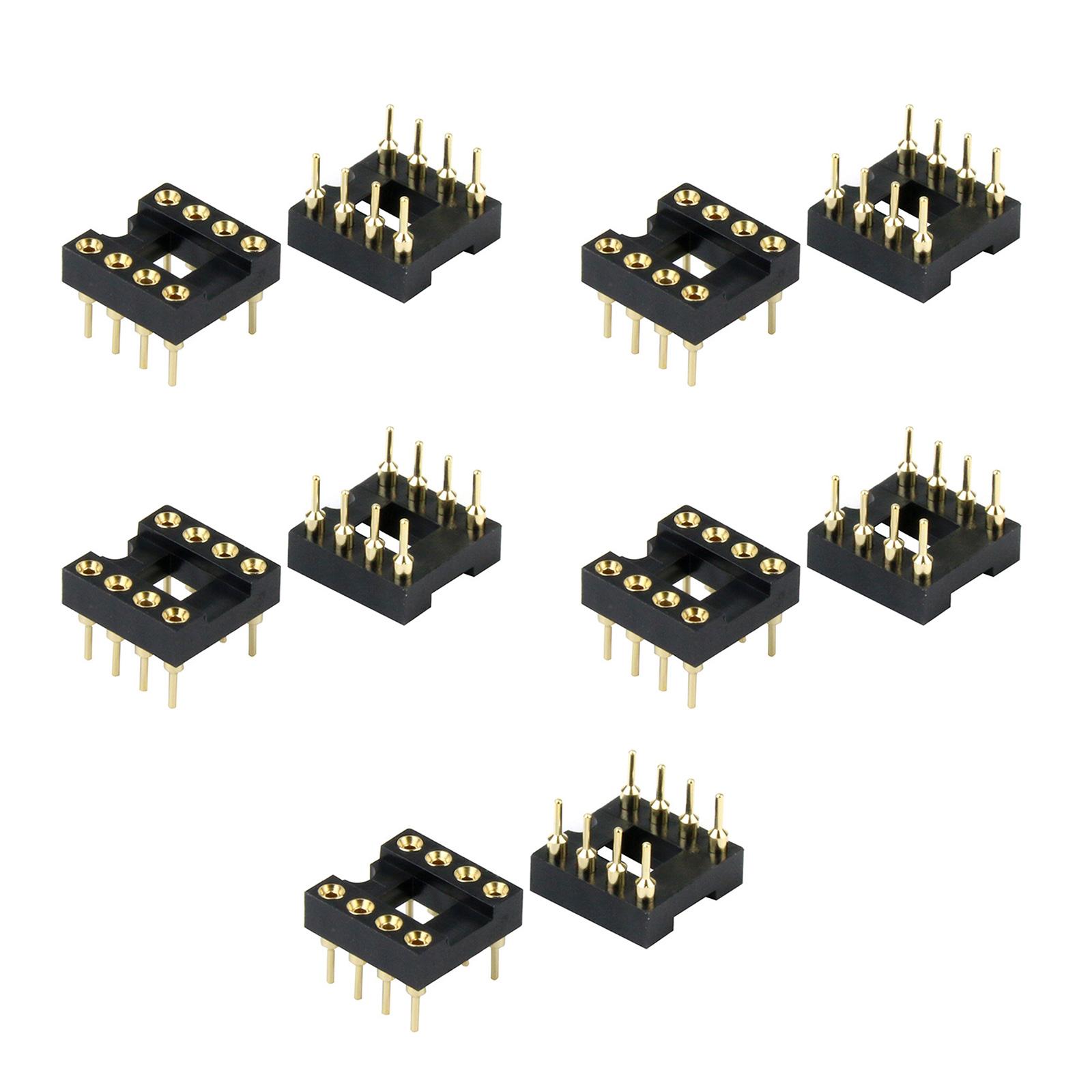 Universal DIP8 IC Socket Compatible for LM358 TL072 8pin Chip Ideal For Engineers Laboratories And Student DIY Projects 1
Universal DIP8 IC Socket Compatible for LM358 TL072 8pin Chip Ideal For Engineers Laboratories And Student DIY Projects 1