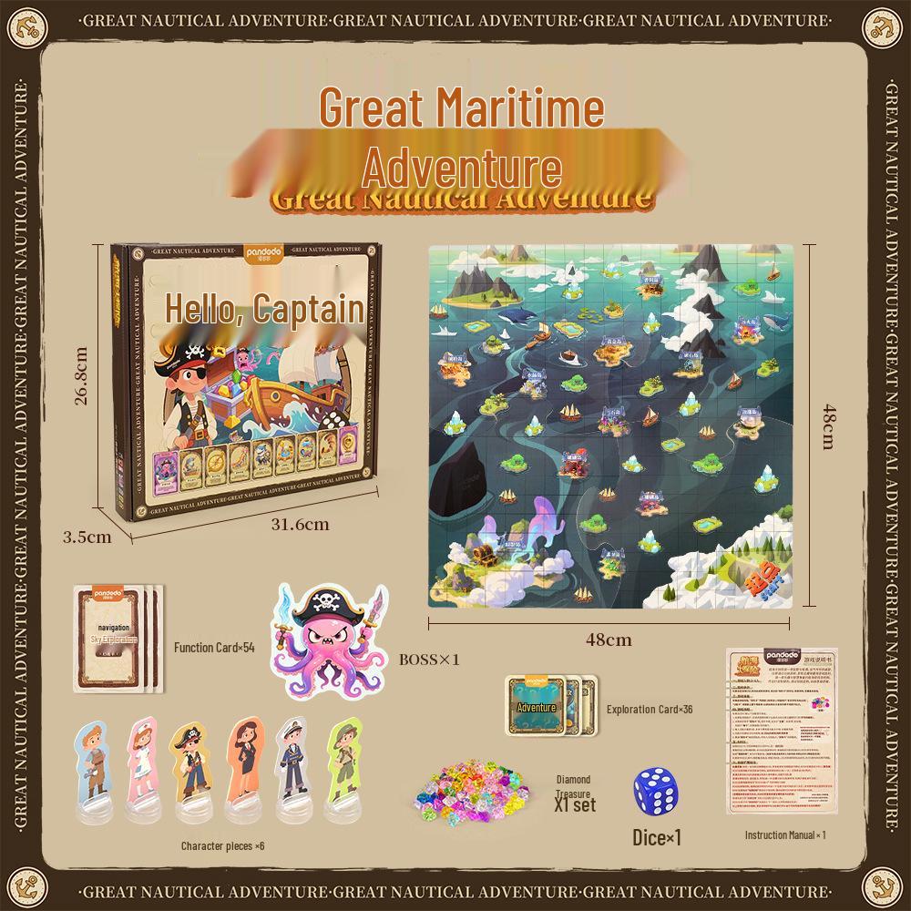 Kids Nautical Card Battle: Parent-Child Logic Gift - Educational Table Game for Kindergarten Adventure
Kids Nautical Card Battle: Parent-Child Logic Gift - Educational Table Game for Kindergarten Adventure