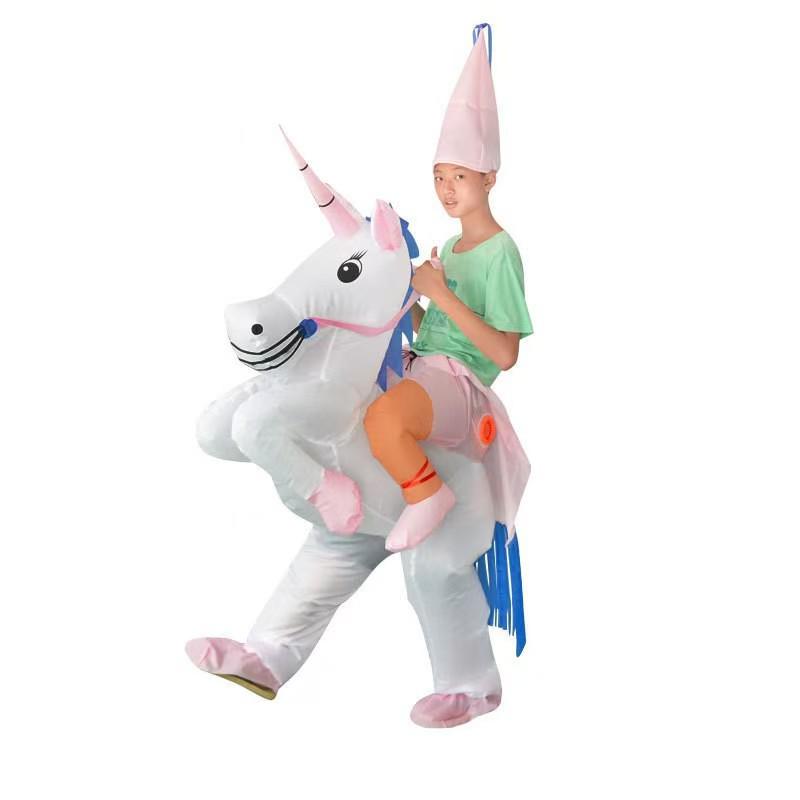 Colorful Inflatable Pegasus Unicorn Costume for Halloween & Christmas Cosplay One Size
Colorful Inflatable Pegasus Unicorn Costume for Halloween & Christmas Cosplay One Size