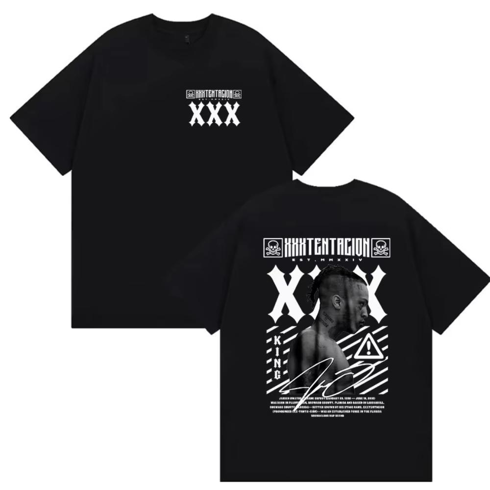 Rapper XXXTentacion Tour Album Graphic T Shirts Unisexs Vintage Cotton Short Sleeve Tshirt Hip Hop Gothic Clothing Tee Shirt S
Rapper XXXTentacion Tour Album Graphic T Shirts Unisexs Vintage Cotton Short Sleeve Tshirt Hip Hop Gothic Clothing Tee Shirt S