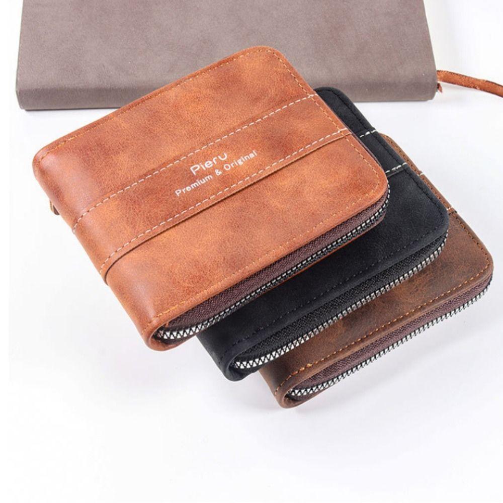 PU Coin Purses Men Zipper Men Bifold Purse Vintage Men Leather Wallet Business кофейный
PU Coin Purses Men Zipper Men Bifold Purse Vintage Men Leather Wallet Business кофейный