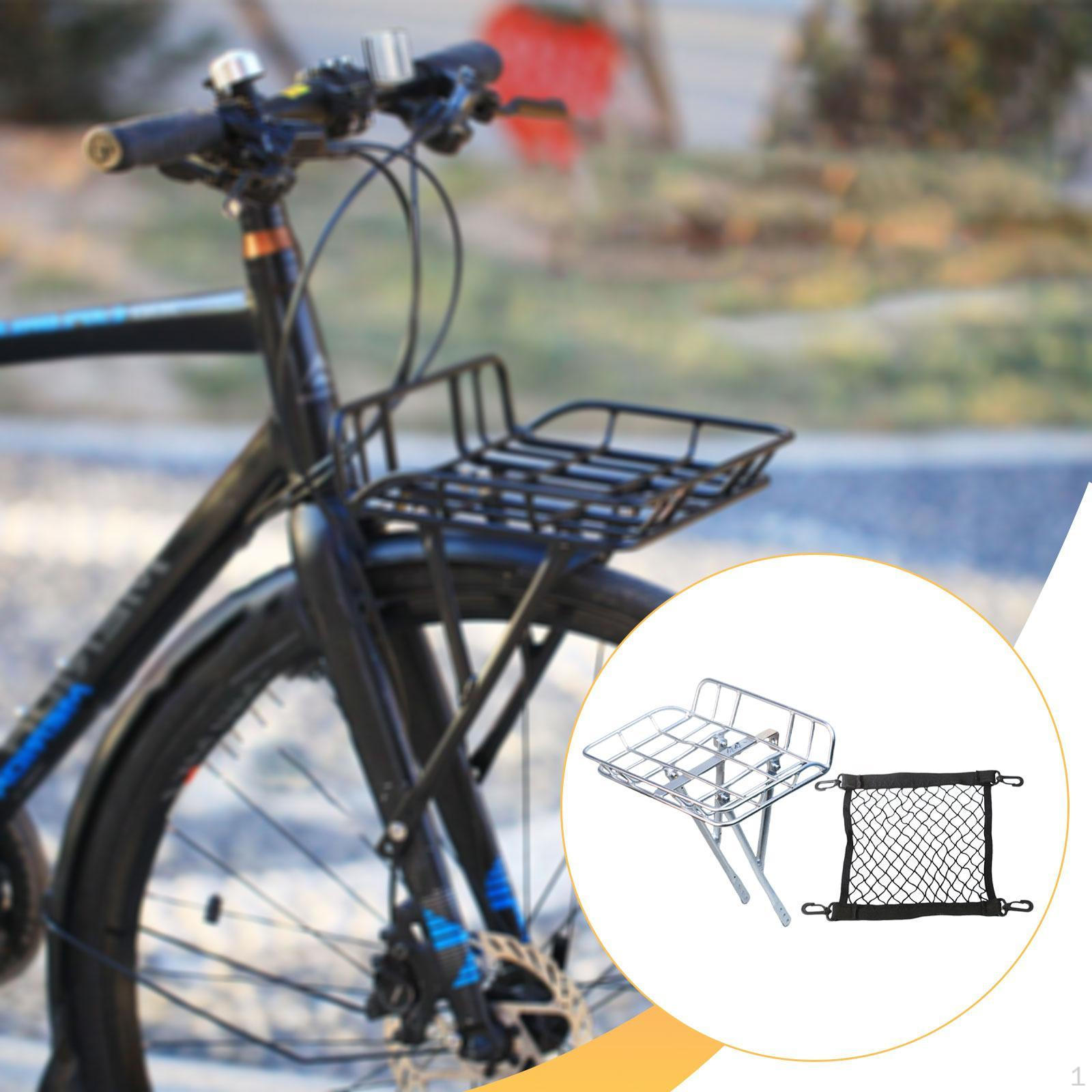 Front Cargo Rack Basket, Durability, Carrier Easy to Install Cycling Equipment Organizer Aluminum Silver Short Version
Front Cargo Rack Basket, Durability, Carrier Easy to Install Cycling Equipment Organizer Aluminum Silver Short Version