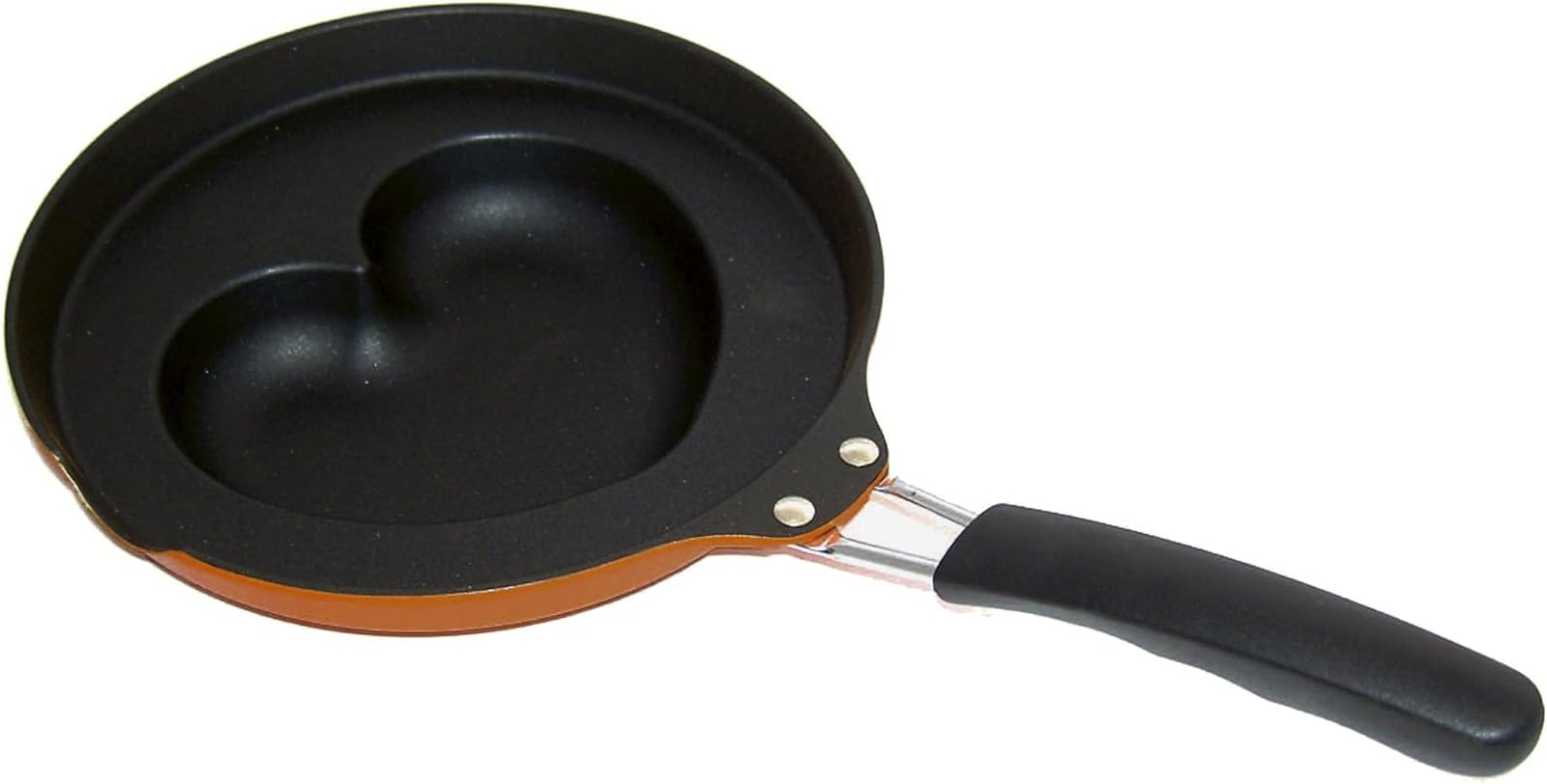 Sugiyama Metal Heart Omelet Frying Pan, Orange, KS-2830
Sugiyama Metal Heart Omelet Frying Pan, Orange, KS-2830