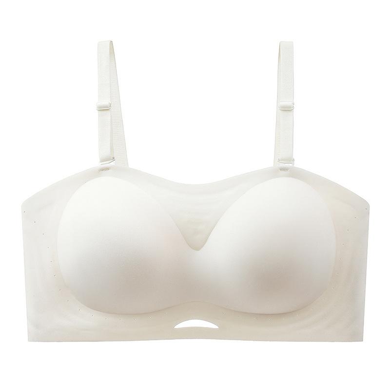 Solid color bra cover gathers palm print cup, soft support, non-slip and anti-sagging, can be worn without shoulder straps, beautiful back S шампанского
Solid color bra cover gathers palm print cup, soft support, non-slip and anti-sagging, can be worn without shoulder straps, beautiful back S шампанского