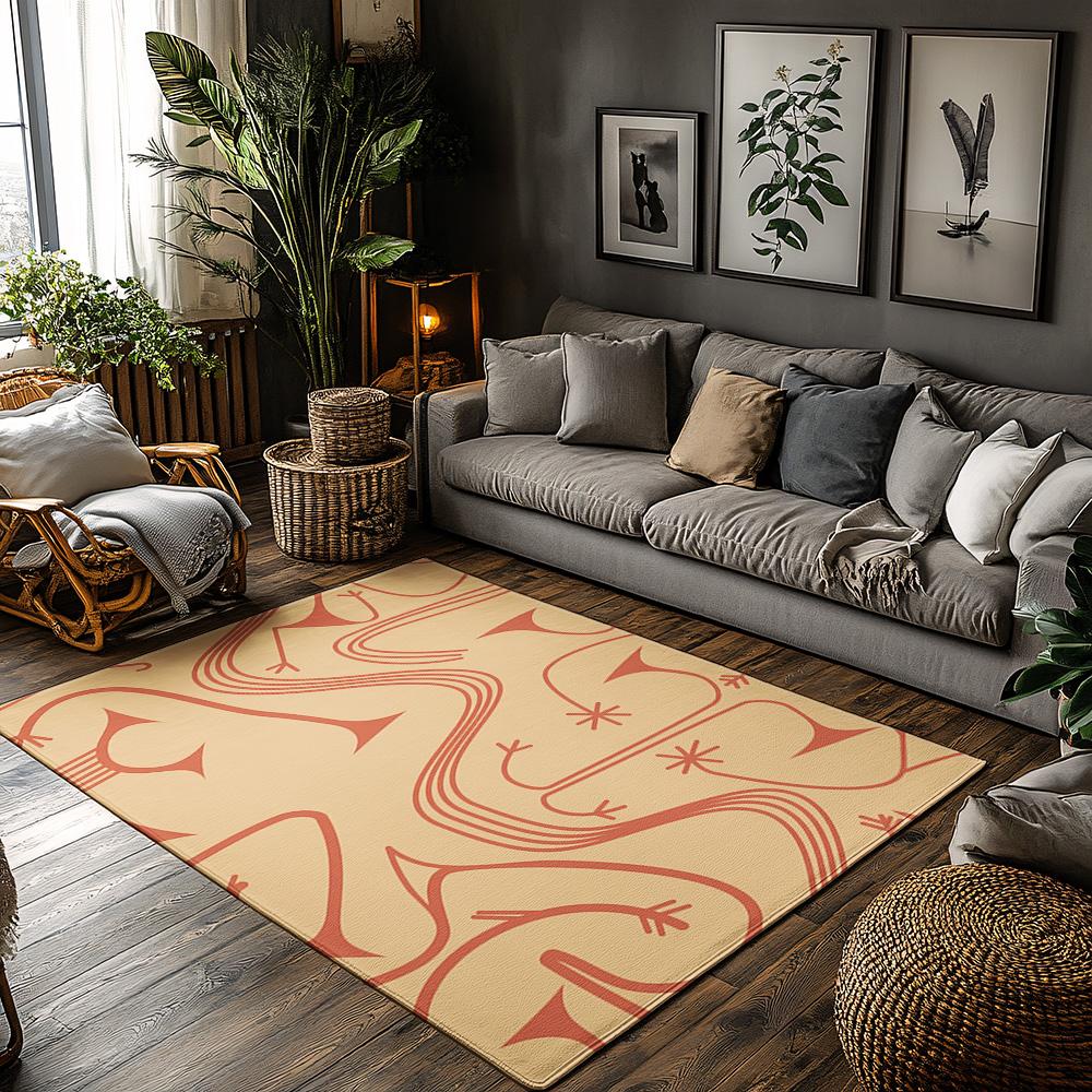 Vintage Persian Carpet Pattern Area Rug Non Slip Floor Mat Living Room Decor Home Entrance Doormat Modern Farmhouse Style 50x80cm
Vintage Persian Carpet Pattern Area Rug Non Slip Floor Mat Living Room Decor Home Entrance Doormat Modern Farmhouse Style 50x80cm