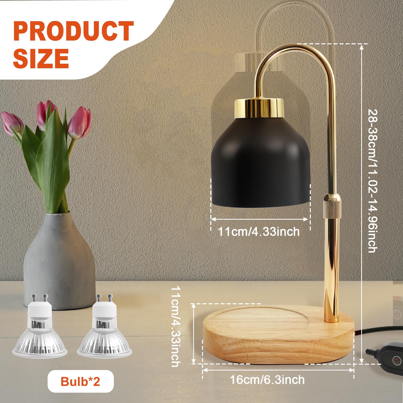 Candle Warmer Lamp Table Lamp Aromatherapy Candlestick Lamps Bedroom Atmosphere Electric Wax Melter Lamp Adjustable Brightness
Candle Warmer Lamp Table Lamp Aromatherapy Candlestick Lamps Bedroom Atmosphere Electric Wax Melter Lamp Adjustable Brightness