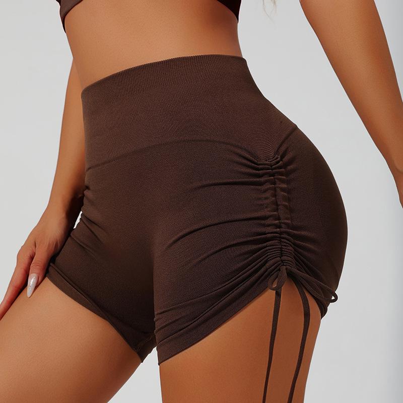 European & American Tummy-Control Peach Butt Yoga Shorts - Nude Feel, Tight-Fit, Drawstring, Three-Quarter Length for Running & Fitness Small кофейный
European & American Tummy-Control Peach Butt Yoga Shorts - Nude Feel, Tight-Fit, Drawstring, Three-Quarter Length for Running & Fitness Small кофейный