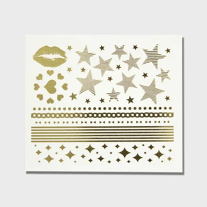 Unique Gold Tattoo Sticker (GOLD)
Unique Gold Tattoo Sticker (GOLD)