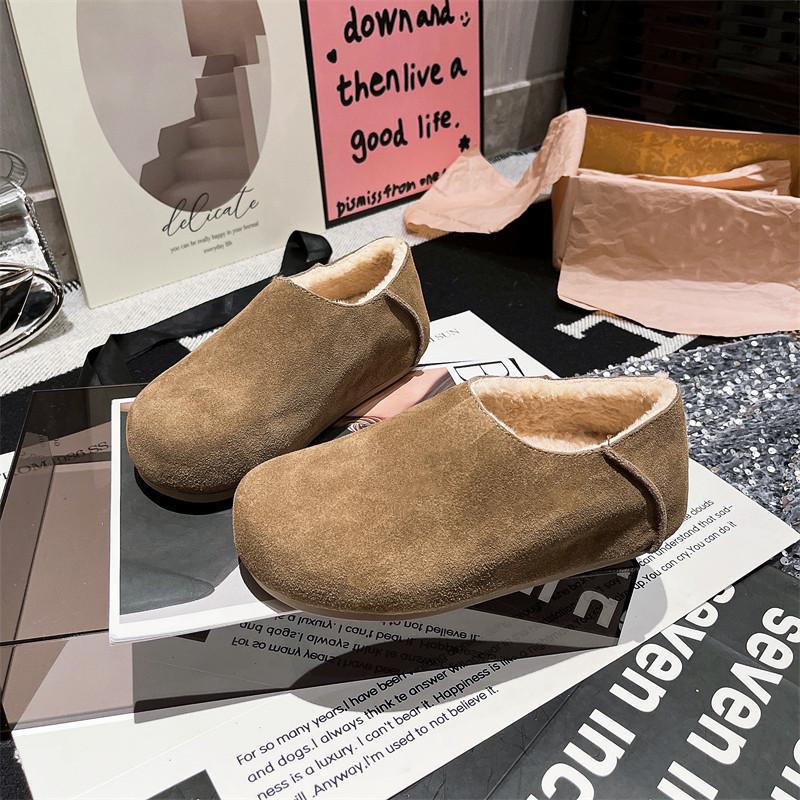 Европейская натуральная кожа обувь из овечьей шерсти уродливая милая обувь с большой головой обувь-хлебцы обувь Boken обувь Doudou обувь на одном педале зимние хлопковые женские туфли 35
Европейская натуральная кожа обувь из овечьей шерсти уродливая милая обувь с большой головой обувь-хлебцы обувь Boken обувь Doudou обувь на одном педале зимние хлопковые женские туфли 35