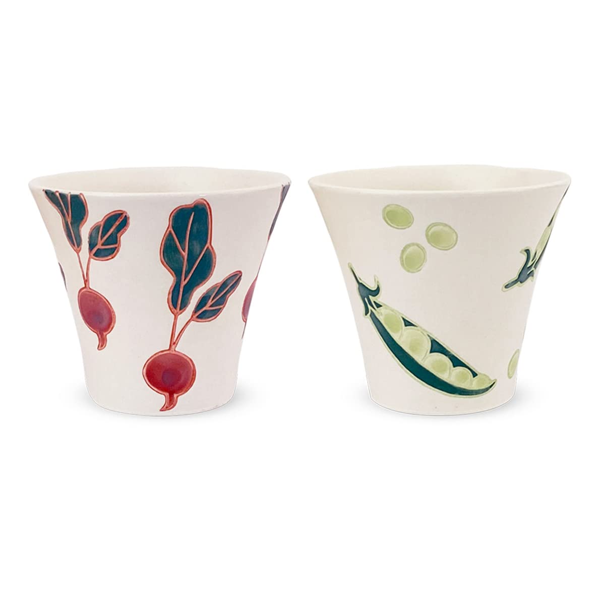 Kobo Fresh Art Shintan Cup Pair Hasamiyaki Made in Japan J-kitchens Sho~ (Radish Bean)
Kobo Fresh Art Shintan Cup Pair Hasamiyaki Made in Japan J-kitchens Sho~ (Radish Bean)