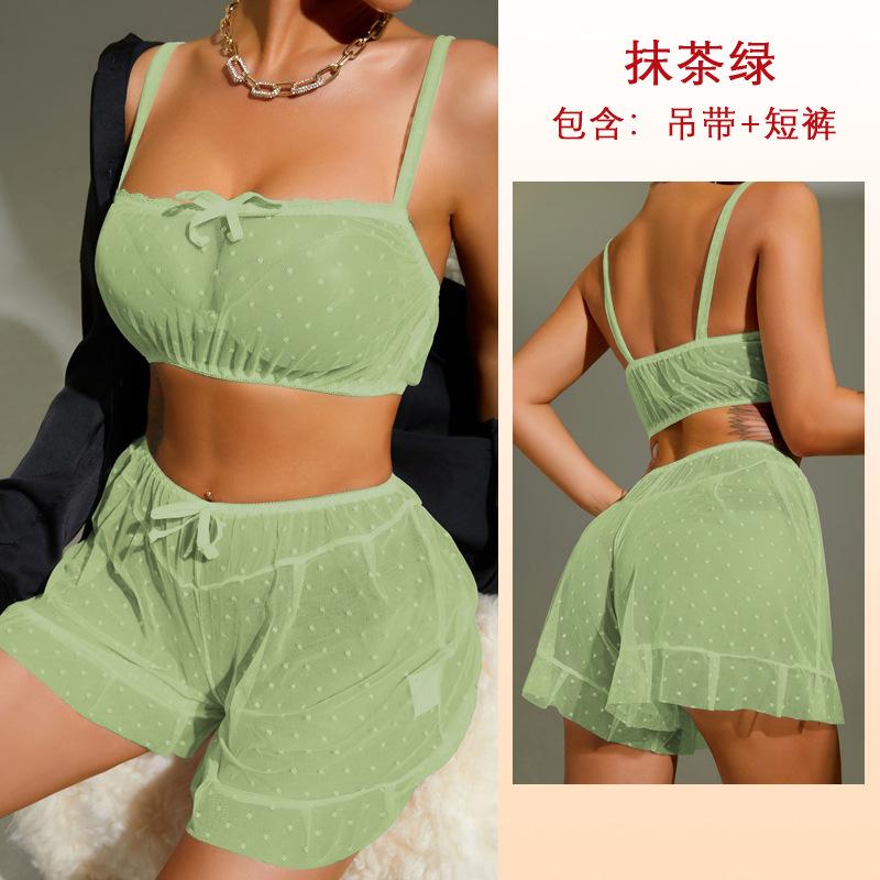 Горошек перспективная сетка сексуальные шорты на подтяжках комплект милая разноцветная пижама L
Горошек перспективная сетка сексуальные шорты на подтяжках комплект милая разноцветная пижама L