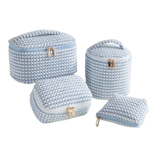 4Pcs/Set Corduroy Makeup Bag Travel Lattice Cosmetic Organizer Set Portable Storage Case Clutch Cute Mini Pouches синий
4Pcs/Set Corduroy Makeup Bag Travel Lattice Cosmetic Organizer Set Portable Storage Case Clutch Cute Mini Pouches синий