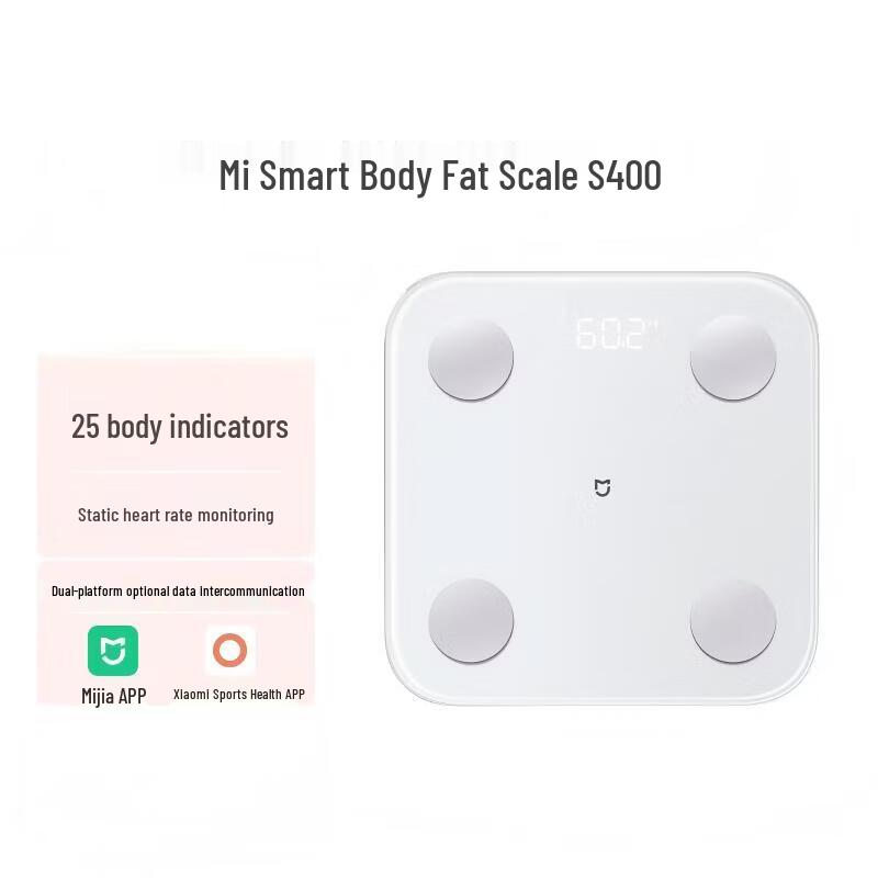 Xiaomi Smart Body Fat Scale S400 (CN version)
Xiaomi Smart Body Fat Scale S400 (CN version)