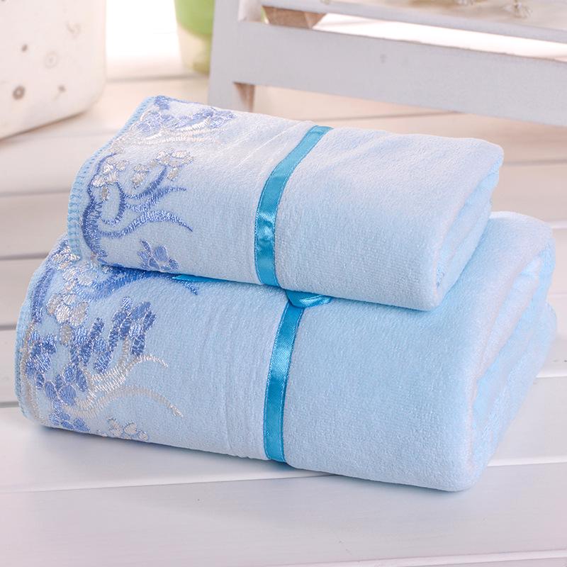 Ultra-Soft Oversized Bath & Face Towel Set - Lint-Free, Absorbent, Thick with Lace Edges 35x75 cm светло-синий
Ultra-Soft Oversized Bath & Face Towel Set - Lint-Free, Absorbent, Thick with Lace Edges 35x75 cm светло-синий