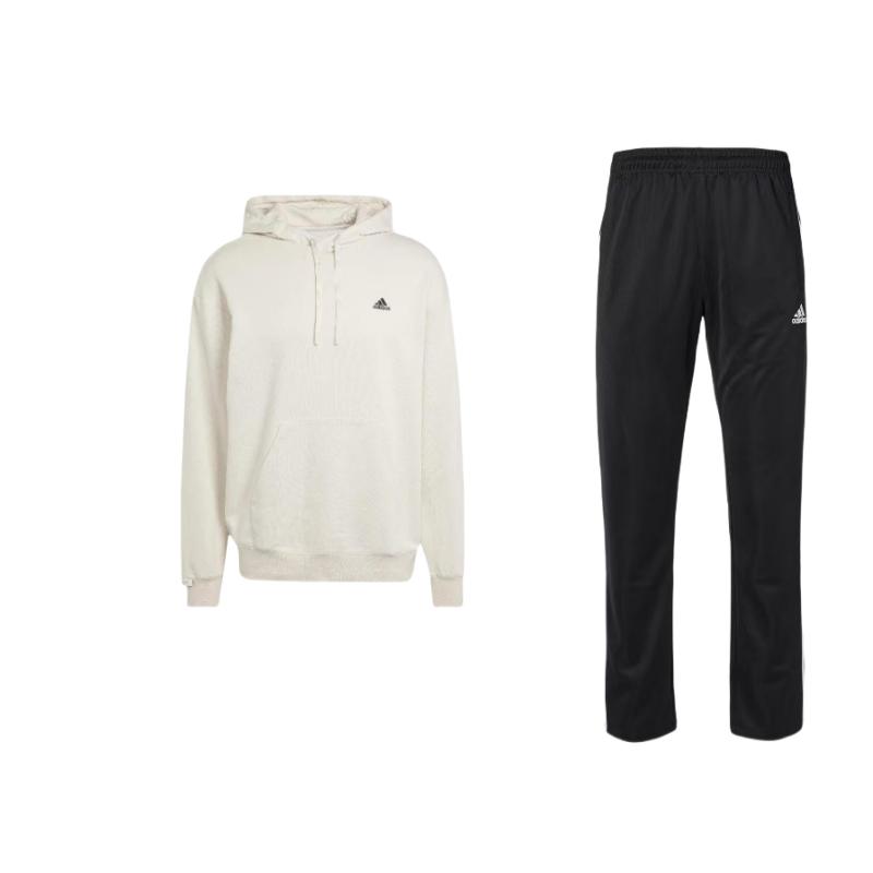 Adidas Solid Color Logo Long Sleeve Hoodie And Comfortable Mid Waist Elastic Pants Casual Sports Suit Men suit TR30P-BW+IZ1457 L
Adidas Solid Color Logo Long Sleeve Hoodie And Comfortable Mid Waist Elastic Pants Casual Sports Suit Men suit TR30P-BW+IZ1457 L