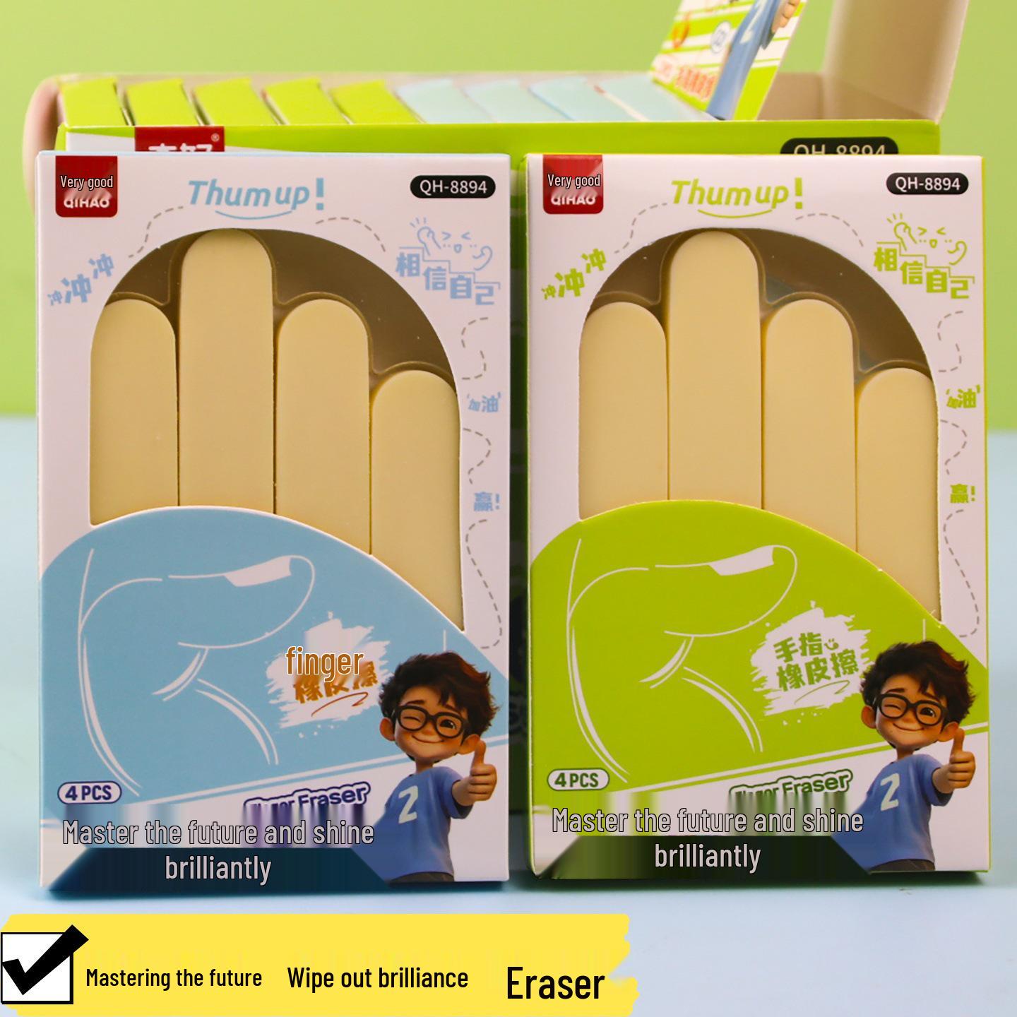 Creative Low-Dust Finger Eraser - Children s Gift & Student Stationery Prize
Creative Low-Dust Finger Eraser - Children s Gift & Student Stationery Prize