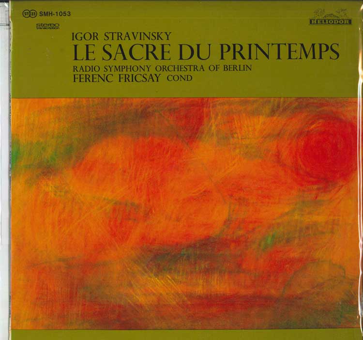 LP Record FERENC FRICSAY - Stravinsky: Dance music ((The Rite SMH1053 HELIODOR Japan Obi Classical Used
LP Record FERENC FRICSAY - Stravinsky: Dance music ((The Rite SMH1053 HELIODOR Japan Obi Classical Used