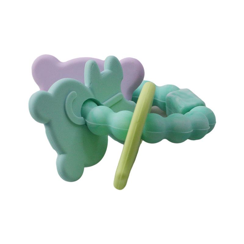 Cute Animal Baby Teething Bracelet - Soothing Silicone Chewy Toy смарагдовий/зелений
Cute Animal Baby Teething Bracelet - Soothing Silicone Chewy Toy смарагдовий/зелений