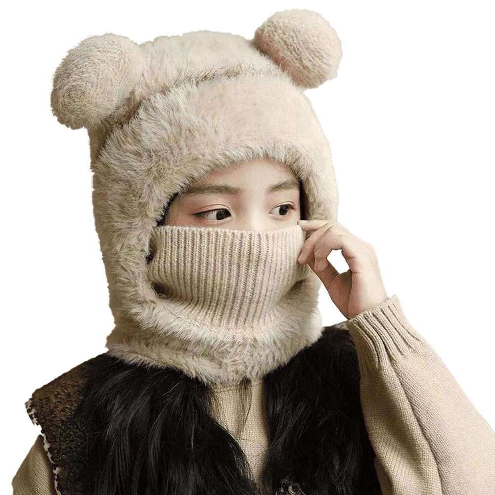 Cold-proof Warm Bear Hat Scarf And Mask All-in-one Children s Winter Thickened Ear-protecting Cycling Cap Modern Simplicity бежевий
Cold-proof Warm Bear Hat Scarf And Mask All-in-one Children s Winter Thickened Ear-protecting Cycling Cap Modern Simplicity бежевий