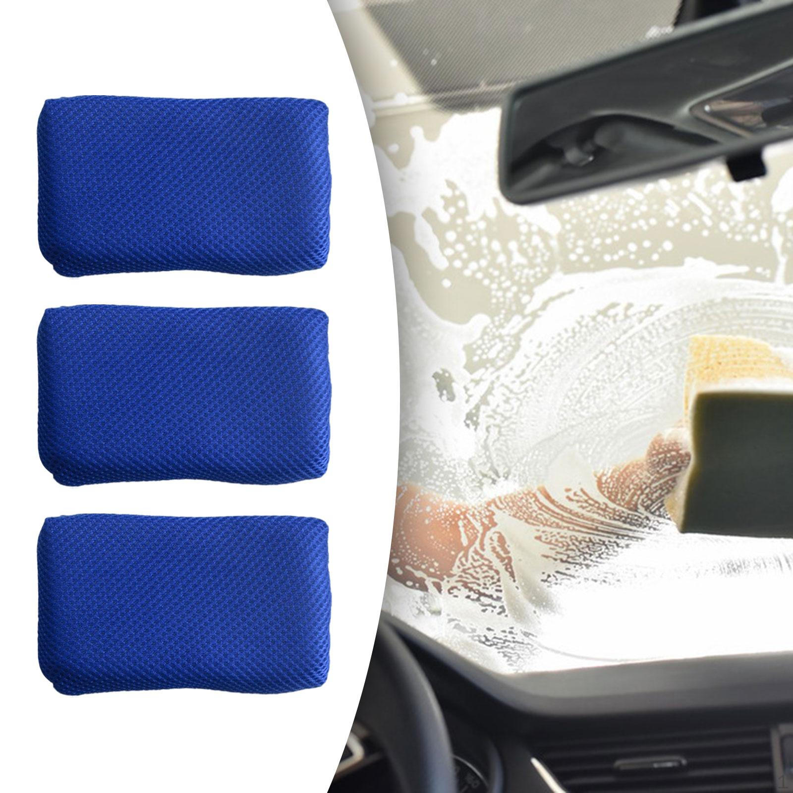 3 Pieces Car Sponges for Washing,Mesh,Tools Thickened Reusable Absorbent Waxing Easy to Use
3 Pieces Car Sponges for Washing,Mesh,Tools Thickened Reusable Absorbent Waxing Easy to Use