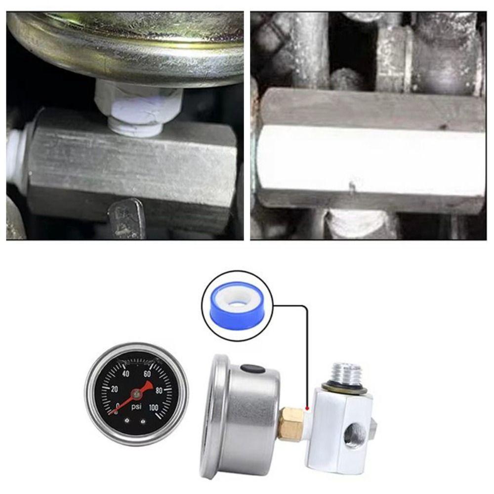 High Pressure Resistant Gauge Adapter Rust-proof Sensor Adapter Oil Pressure Adapter Car Accessory срібний
High Pressure Resistant Gauge Adapter Rust-proof Sensor Adapter Oil Pressure Adapter Car Accessory срібний