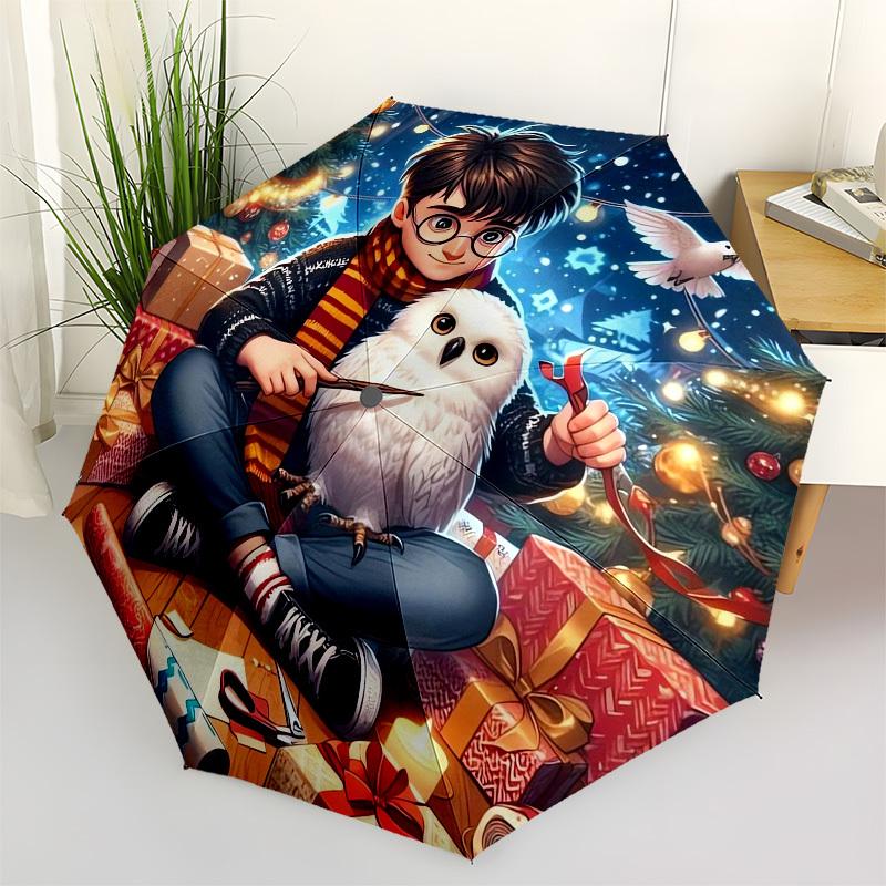 1pc Harry Potter Christmas Scene Umbrella with Plastic Handle,Cartoon Pattern,Suitable for All Seasons Multi-functional Umbrella461
1pc Harry Potter Christmas Scene Umbrella with Plastic Handle,Cartoon Pattern,Suitable for All Seasons Multi-functional Umbrella461