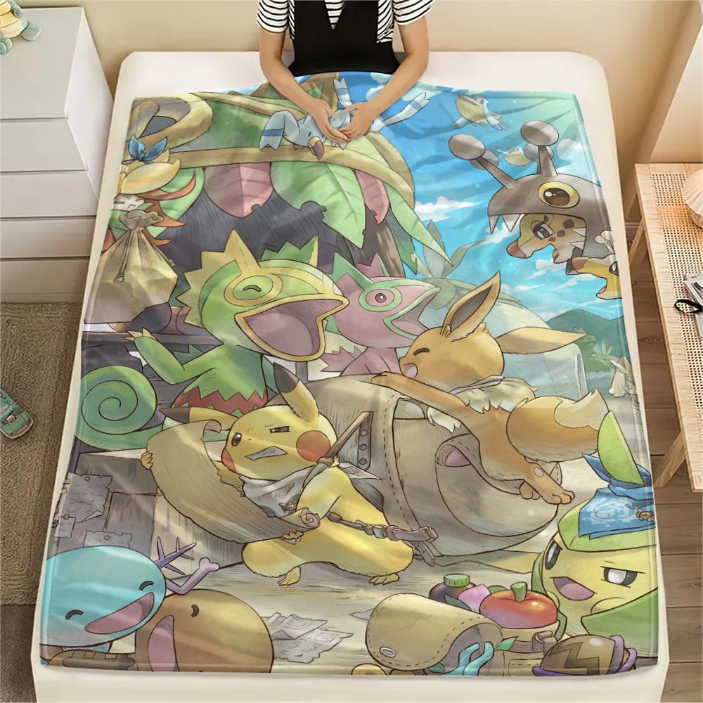 Cute Pokemon Blanket, Soft Throw for Bedroom Decor, Perfect Gift for Cartoon Lovers.chl 75x90cm
Cute Pokemon Blanket, Soft Throw for Bedroom Decor, Perfect Gift for Cartoon Lovers.chl 75x90cm