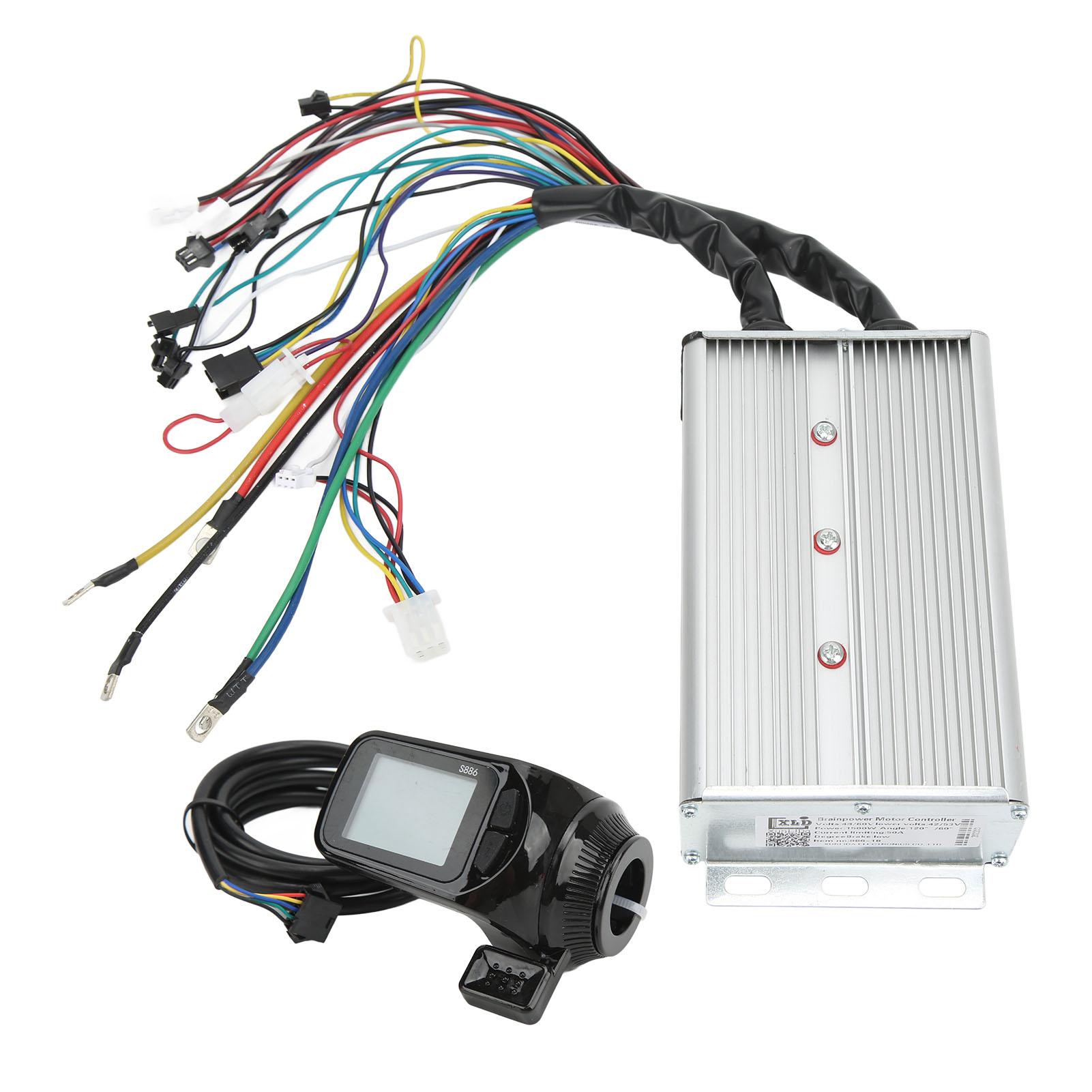 48V 60V 1500W Brushless Controller LCD Display Kit Electric Bicycle Scooter Brushless Controller Kit
48V 60V 1500W Brushless Controller LCD Display Kit Electric Bicycle Scooter Brushless Controller Kit
