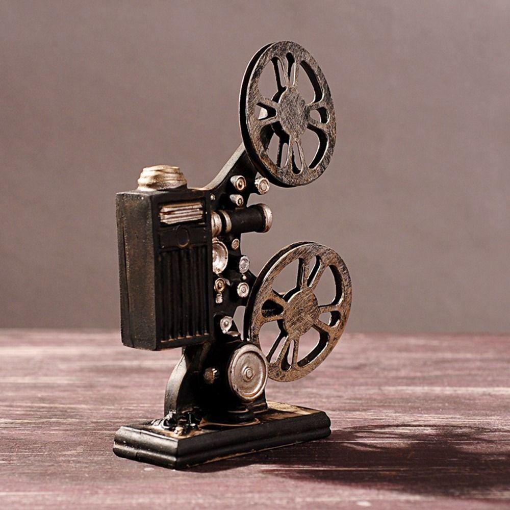 Exquisite Movie Film Projector Sculpture Resin Craft Projector Model Table Decor чорний
Exquisite Movie Film Projector Sculpture Resin Craft Projector Model Table Decor чорний