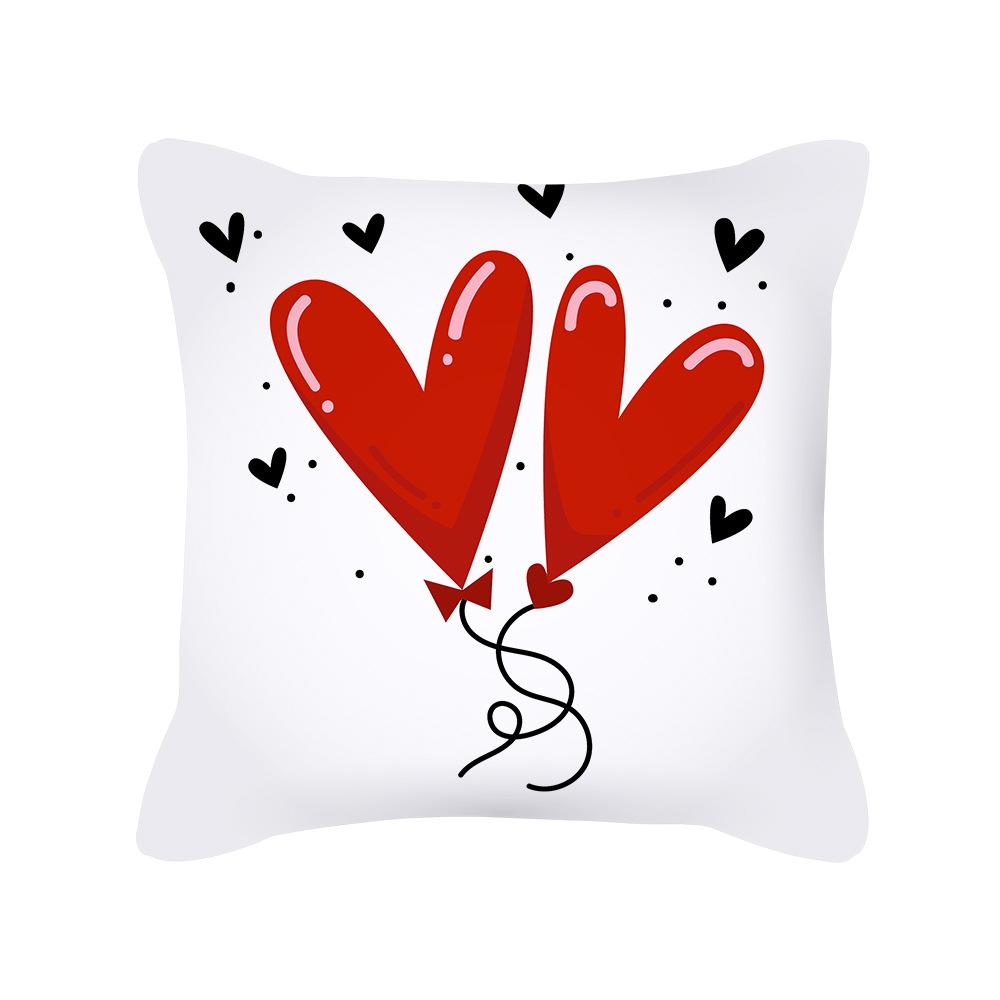 Nordic Simple Letter Lover Pillow Digital Printing Peach Skin Cushion Cover Holiday Decoration 45 * 45cm
Nordic Simple Letter Lover Pillow Digital Printing Peach Skin Cushion Cover Holiday Decoration 45 * 45cm