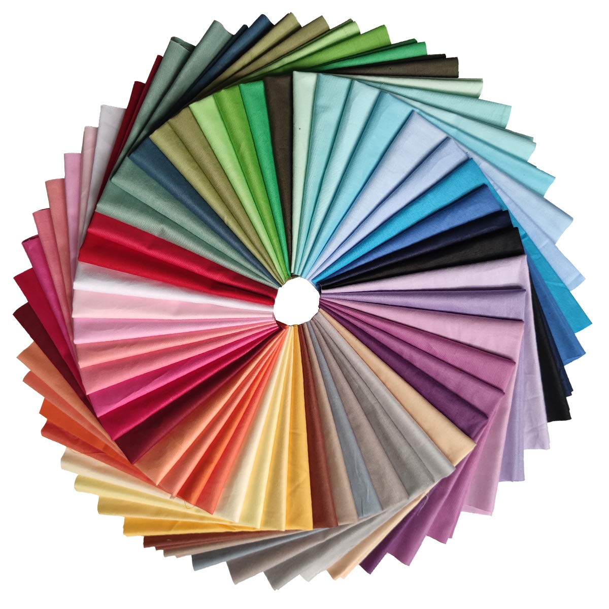 50 Pieces Fabric Plain Stripped Cotton Soft Patchwork Fabric Set of 50 Colors for Crafts 20 x 20cm x (20 20cm)
50 Pieces Fabric Plain Stripped Cotton Soft Patchwork Fabric Set of 50 Colors for Crafts 20 x 20cm x (20 20cm)