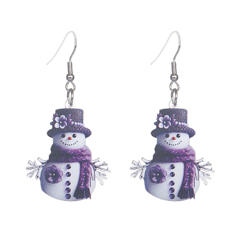 1Pair Exquisite Cute Purple Christmas Earrings For Women Girls Santa Claus Snowman Earrings Jewelry Christmas Gifts
1Pair Exquisite Cute Purple Christmas Earrings For Women Girls Santa Claus Snowman Earrings Jewelry Christmas Gifts