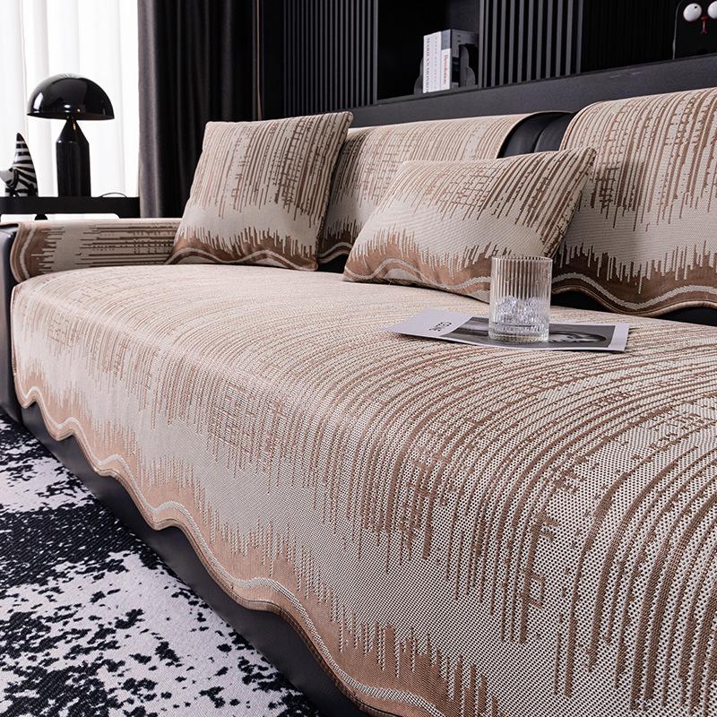 Luxury Irregular Cooling Striped Sofa Cover Summer Non-Slip Couch Cushion for Living Room Comfort Skin-Friendly Sofa Protector 70*70cm кавовий
Luxury Irregular Cooling Striped Sofa Cover Summer Non-Slip Couch Cushion for Living Room Comfort Skin-Friendly Sofa Protector 70*70cm кавовий