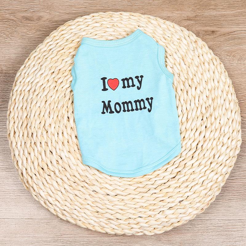 New Breathable Summer Vest for Small Dogs & Cats - Lightweight Letter Print Pet Clothing L (recommended 4-5 kg)
New Breathable Summer Vest for Small Dogs & Cats - Lightweight Letter Print Pet Clothing L (recommended 4-5 kg)