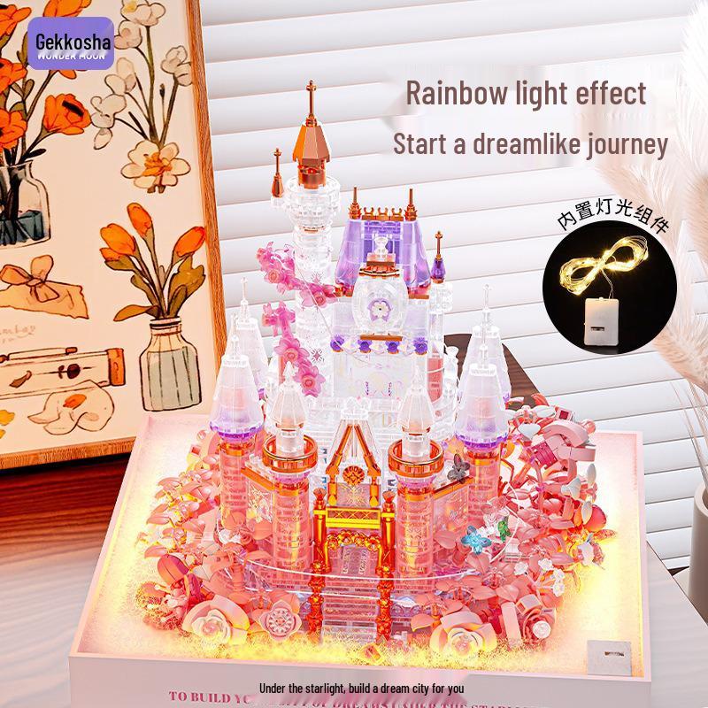 Moonlight Society Star Moon Castle Building Blocks Ornament for Girls – Flower Castle Birthday Gift Toy
Moonlight Society Star Moon Castle Building Blocks Ornament for Girls – Flower Castle Birthday Gift Toy