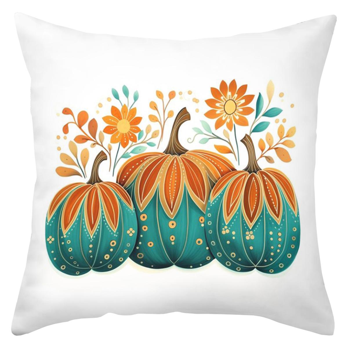 1 Pieces Floral Pumpkins Printed White Decorative Throw Pillows Polyester pillowcase, sofa cushion cov Headboard Pillow 45x45cm
1 Pieces Floral Pumpkins Printed White Decorative Throw Pillows Polyester pillowcase, sofa cushion cov Headboard Pillow 45x45cm