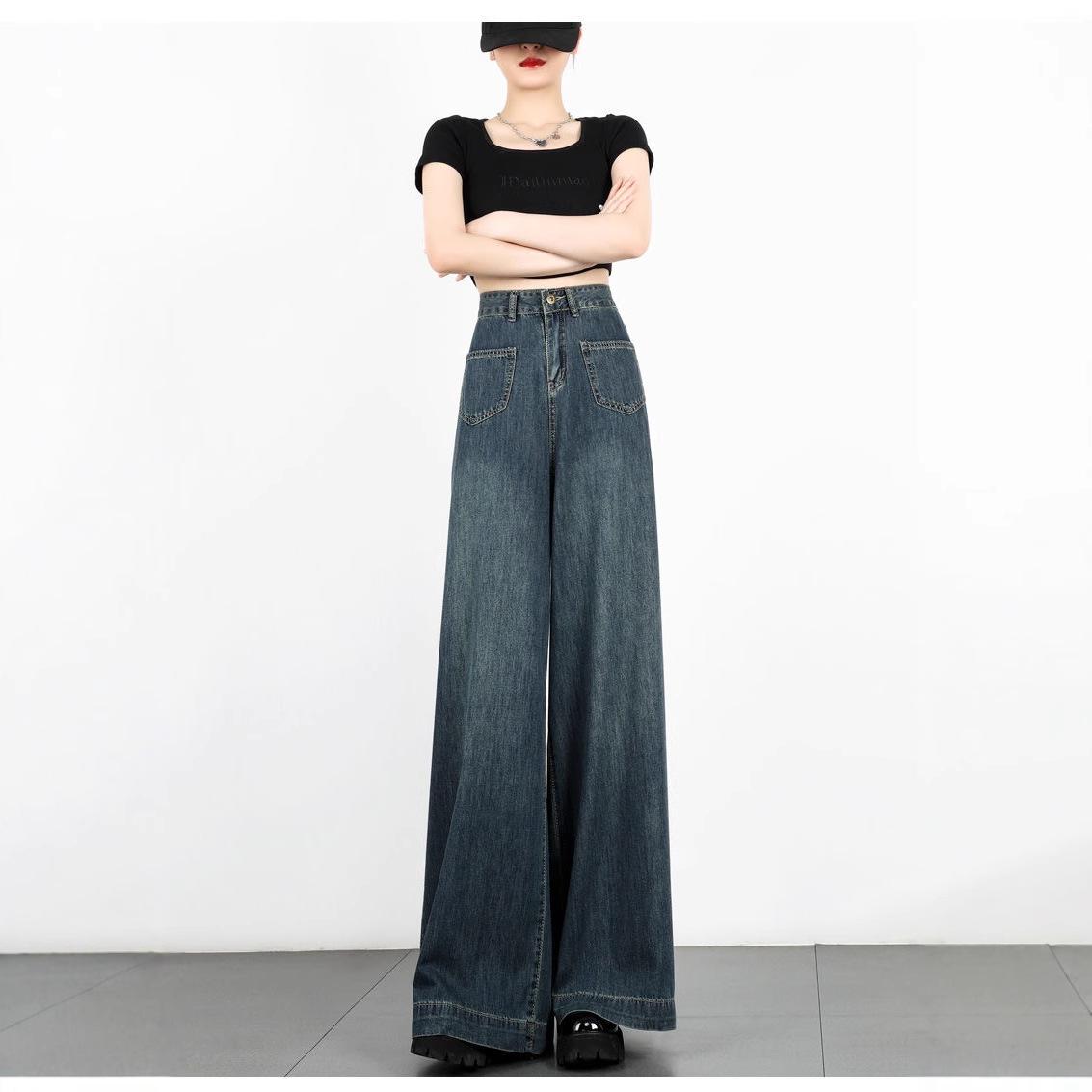 Women s High-Waist Tassel Wide-Leg Jeans, Summer to Autumn, Plus Size, Pear-Shaped Fit, Slimming Floor-Length L
Women s High-Waist Tassel Wide-Leg Jeans, Summer to Autumn, Plus Size, Pear-Shaped Fit, Slimming Floor-Length L